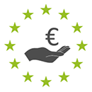 Ikona dotace, fondy, granty z EU i národních zdrojů